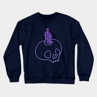 Scull and candles Crewneck Sweatshirt